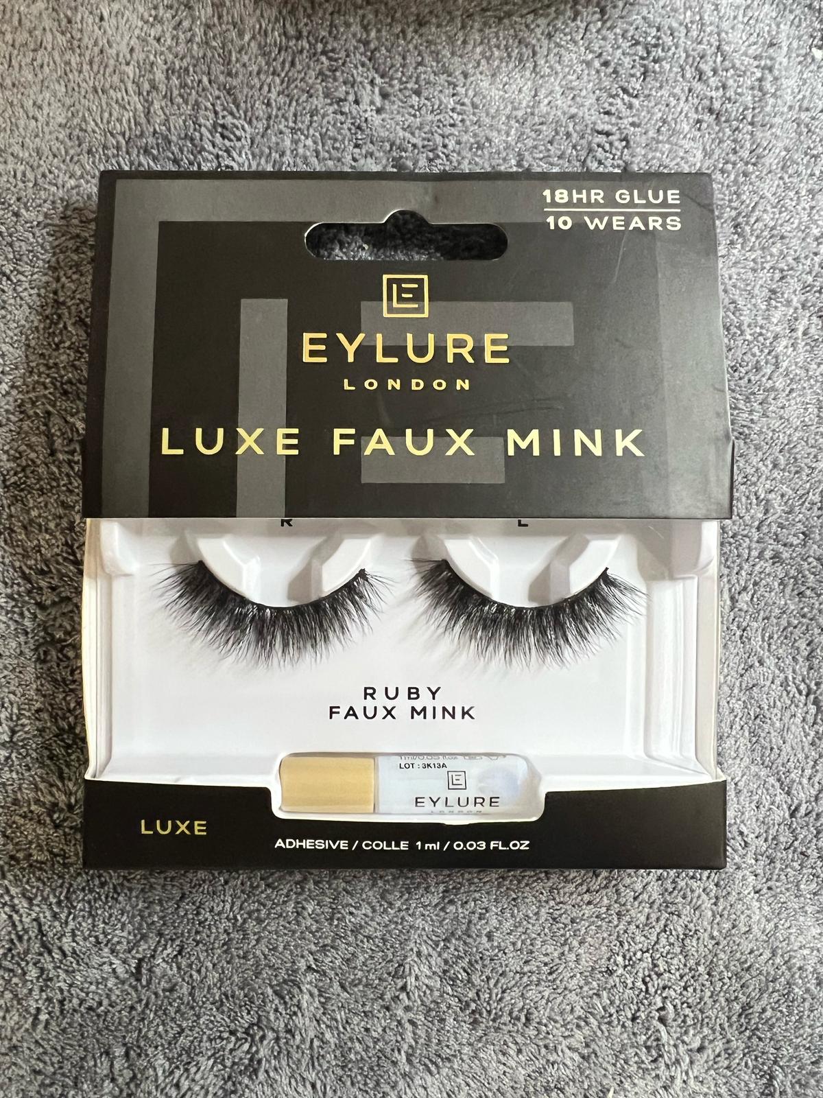 Eylure Luxe Faux Mink Lashes Ruby - Bellso